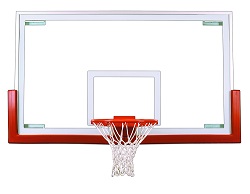 COMPETITION TEMPERED GLASS BACKBOARD